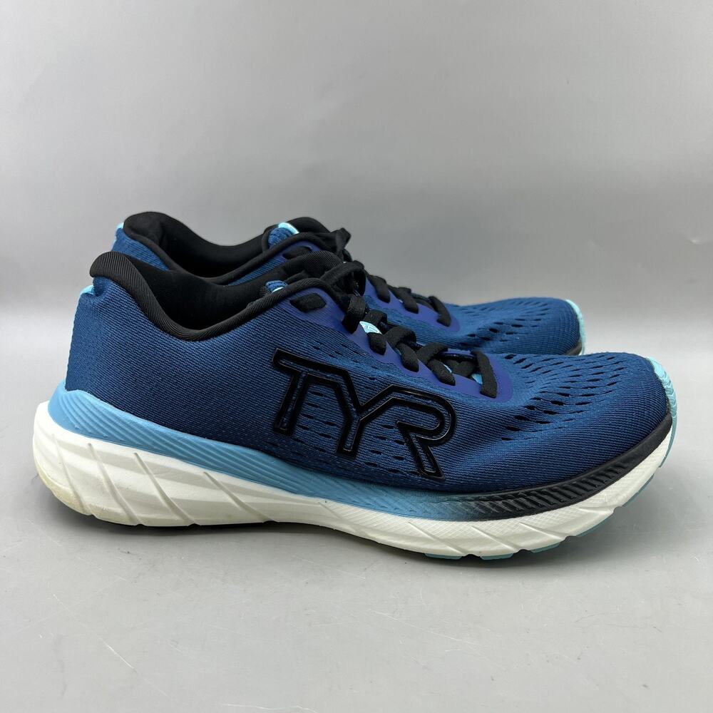 Men's 8.5 / Women's 10 - TYR RD-1x Runner Shoes Blue Mesh Comfort Low Sneakers
